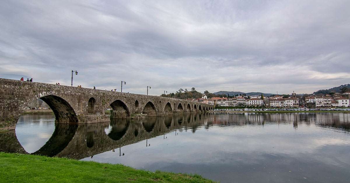 The historical village of Ponte de Lima