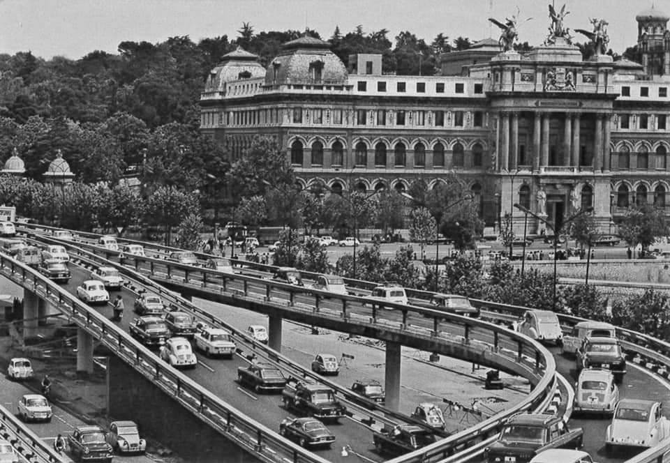 Paso elevado de Atocha 1970